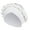 White, variant on Slouchy Beanie Hat Headwear Fashion Women Braid India Hat Ruffle Cancer Chemo Beanie Turban Wrap Cap