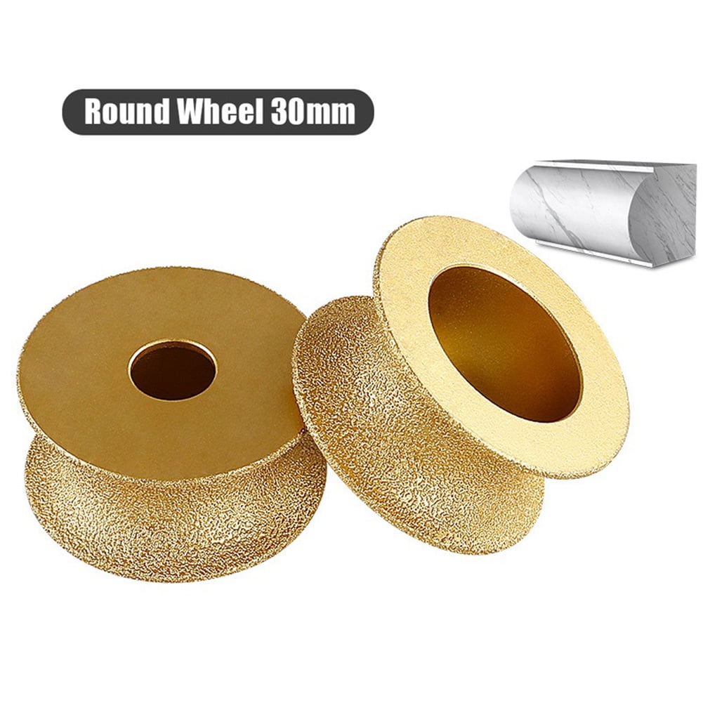 Goodhd 3inch 75mm Round Dry Vacuum Brazed Diamond Grinding Wheel Demi