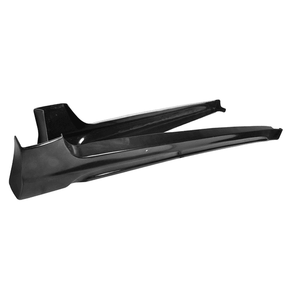Ikon Motorsports Compatible with 10-12 Kia Optima Type S Side Skirt Extension - Unpainted Polyurethane PU