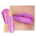 thumbnail image 1 of Oulac Lápiz labial líquido mate rosado púrpura para mujer Lápiz labial rosa claro Mancha de labios resistente al agua de larga duración Sin transferencia Fórmula cremosa altamente pigmentada con aceit, 1 of 5