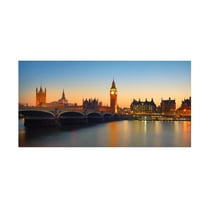 Trademark Fine Art Paulo Dias London by Night Canvas Wall Art