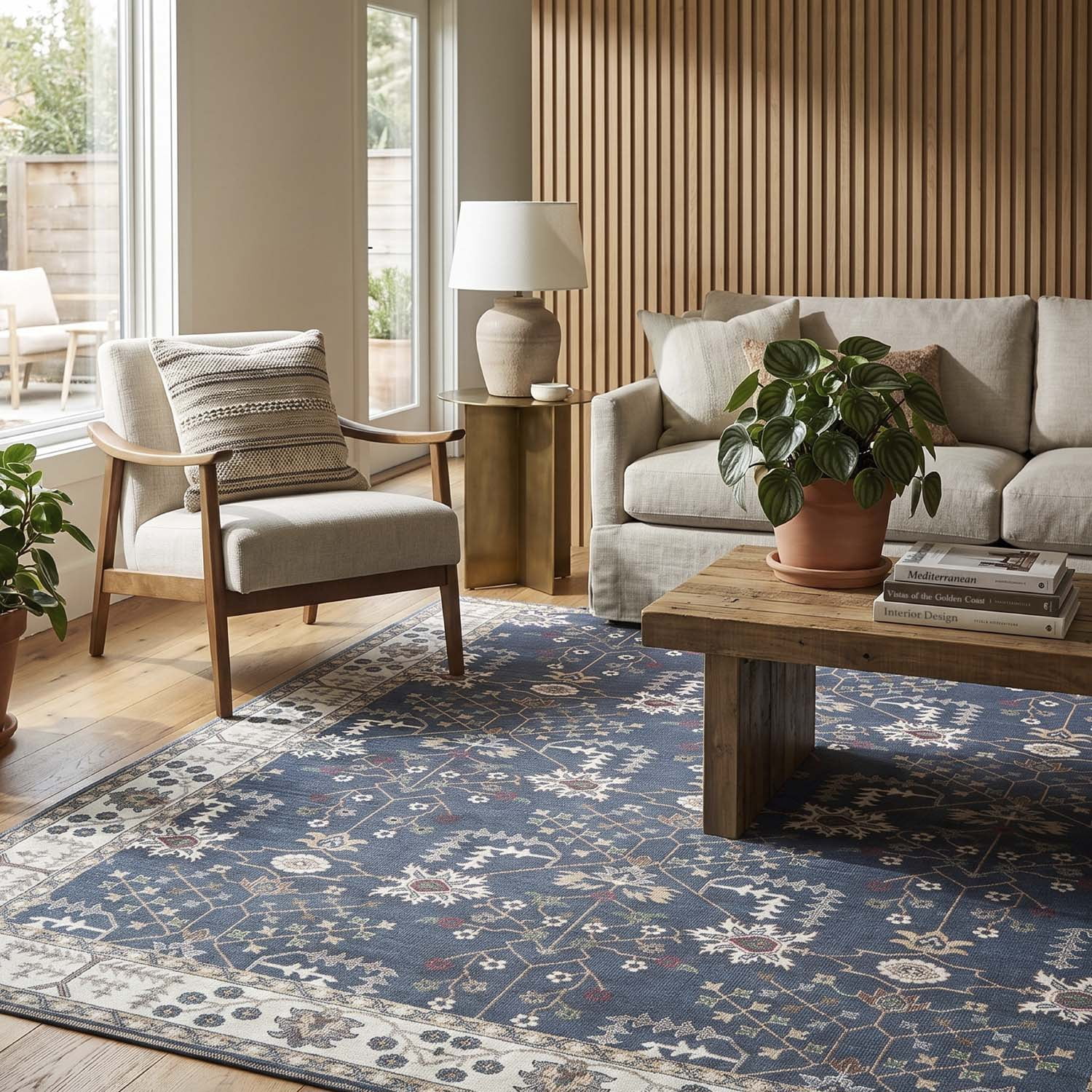 My Texas House Elora 7'10" x 10' Area Rug