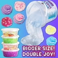 thumbnail image 2 of Slime Toy FUN KIDZ, enorme, transparente y cristalino, 1,8 kg con 2 litros prefabricado, 2 of 9