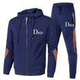 thumbnail image 3 of Conjunto de ropa deportiva sencilla para hombre, chaqueta con cremallera, Sudadera con capucha para correr, chándal para hombre, traje deportivo de otoño e invierno, alta calidad, nueva moda, 3 of 4