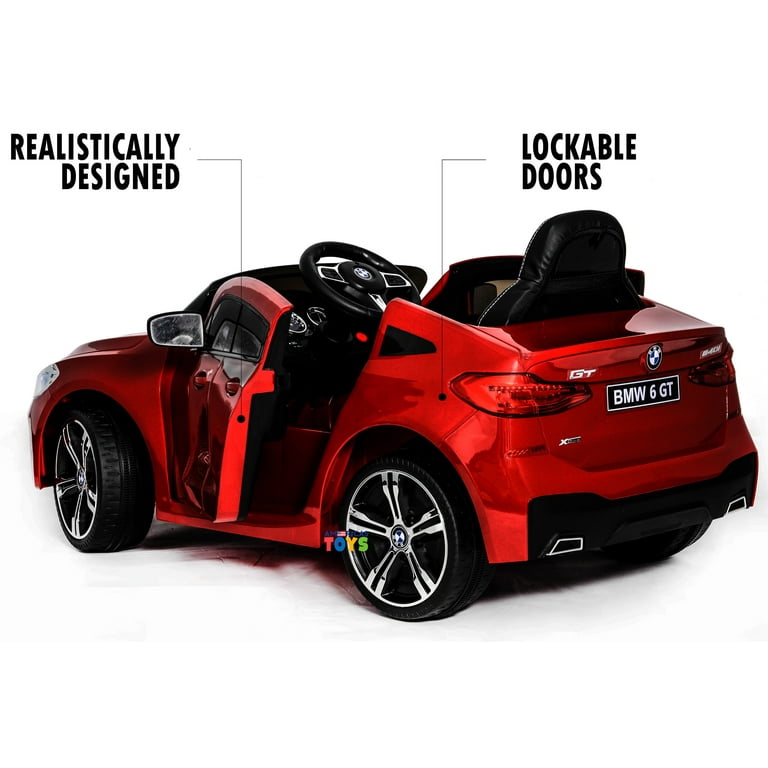 BMW 6GT Toddler's Electric Battery Powered Ride on Car with Power