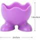 thumbnail image 2 of Bandeja para huevera de silicona de 10 Uds., hueveras de silicona moradas, protege los huevos, reutilizable, portahuevos de belleza de silicona portahuevos exfoliante de silicona Excelente Rendimiento ER012500WZ, 2 of 5