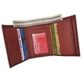 thumbnail image 2 of Libra Zodiac Sign Bifold Trifold Genuine Leather Men's Wallets, 2 of 28