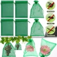 thumbnail image 2 of 10-200PCS Garden Fruit Protection Bag Insect-proof Mesh Pocket Agricultural Orchard Pest Control Anti-Bird Netting Vegetable Bag20x30cm (200pcs) He Qiyong unisex, 2 of 2