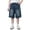 Blue-3, variant on Kids Denim Shorts Elastic Waist Straight Leg Jeans Shorts Casual Loose Fit Denim Shorts with Pockets Summer Clothes 5-6 Years