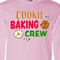thumbnail image 4 of Inktastic Christmas Cookie Baking Crew Long Sleeve T-Shirt, 4 of 5
