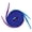 Purple / Blue, variant on Easy Tie Shoelaces - Dual colored, learning shoelaces, for teaching with different color tips for kids and teens (54" - Blue / White)