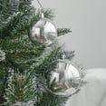 thumbnail image 4 of Christmas Ball Ornament Set for Xmas Tree, Shatterproof Decorations for Holiday, Party, - Silver., 4 of 5