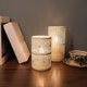 thumbnail image 2 of Lámpara de arte del hierro con farol LED de 2 uds., lámpara para dormitorio con Yuyangstore Lámpara de escritorio decorativa, 2 of 8