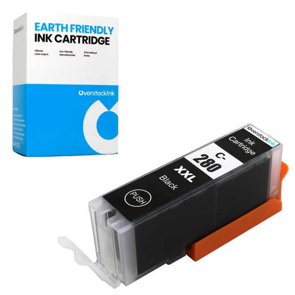 OverstockInk PGI-280XXL Ink Cartridge Compatible for Canon PGI-280 280XL 280XXL for PIXMA TR7520 (1 Pigment Black)