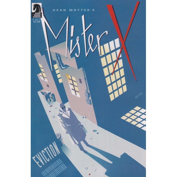 Mister X: Eviction #2 VF ; Dark Horse Comic Book