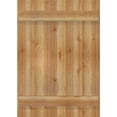 thumbnail image 5 of 26 7/8"W X 38"H Timbercraft Five 5 3/8" Boards Joined Board-N-Batten Shutters, Rough Sawn Western Red Cedar (Per Pair), 5 of 13