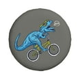 thumbnail image 2 of Balery Fun Riding Dinosaurtire Cover Waterproof Dust-Proof, Universal Spare Wheel Tire Cover For Trailer, Rv, Suv Truck And Vehicle Camper Accessories-16 Inch, 2 of 9