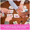 thumbnail image 4 of Quick-Drawing Game Spin Master Games Rough Shapes Kids 8+, 4 of 9