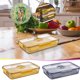 thumbnail image 1 of Ganfancp con Temporizador, Recipiente de Almacenamiento de Alimentos de Alta Calidad, Utilizado para El Refrigerador, con La Cubierta Del Temporizador de Frescura Y, Adecuado para Mantener Fresco En, 1 of 4