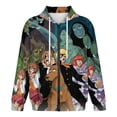 thumbnail image 4 of Scooby-Doo Zip Up Hoodie 3D Print Pullover Hooded Long Sleeve Sweatshirts Tops Blouse with Pocket for Mens Womens, 4 of 8