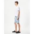 thumbnail image 2 of Slim Fit Buttoned Denim Shorts, 2 of 6