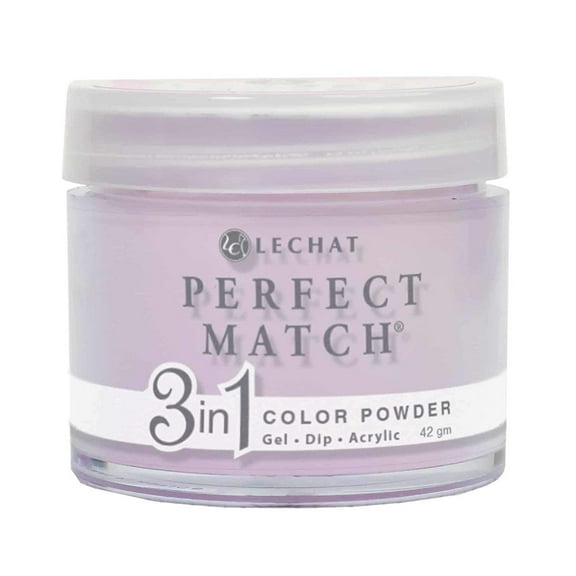 LECHAT Perfect Match 3in1 Dip Powder - Magical Wings, Purple, 1.48 ounces