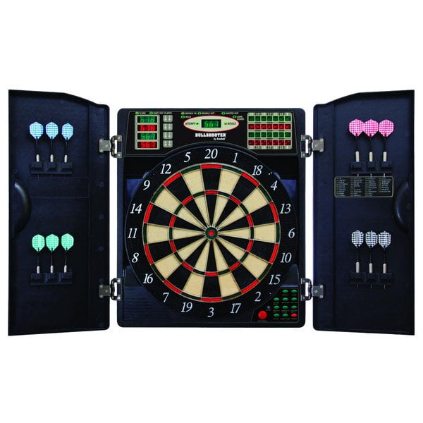 electronic bristle dartboard