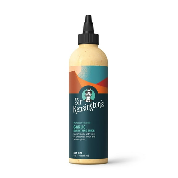 Sir Kensington's Everything Sauce, Garlic, 8.3 oz