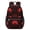 Game Controller Red, variant on Game Controller Black Pattern 17" School Backpacks for Teens,Waterproof Oxford Fabric,S-Shape Padded Straps for School,Travel,Hiking,Camping