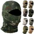 thumbnail image 2 of NIBOLOG Unisex Camo Print Outdoor Cycling Balaclava Neck Gaiter Cap Full Face Cover, 2 of 8