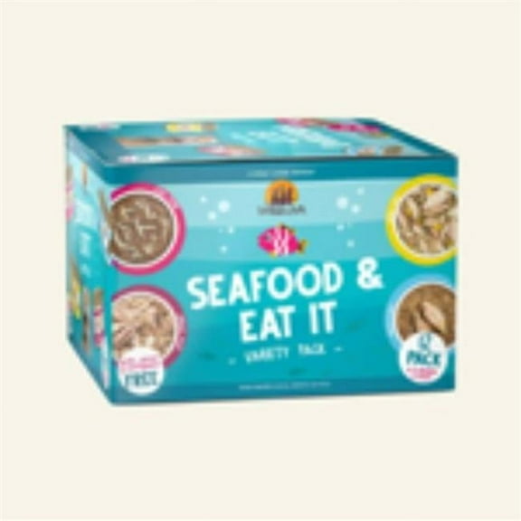 Weruva 810028241916 5.5 oz Cat Seafood Eat it Variety Pack - Case of 12