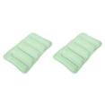 thumbnail image 1 of Seitruly Cojín antiescaras Elevación Lado Cama Soporte Almohada Almohadilla fija Estera de presión Protector de manga Embarazada Azul claro Verde claro 2piezas, 1 of 6