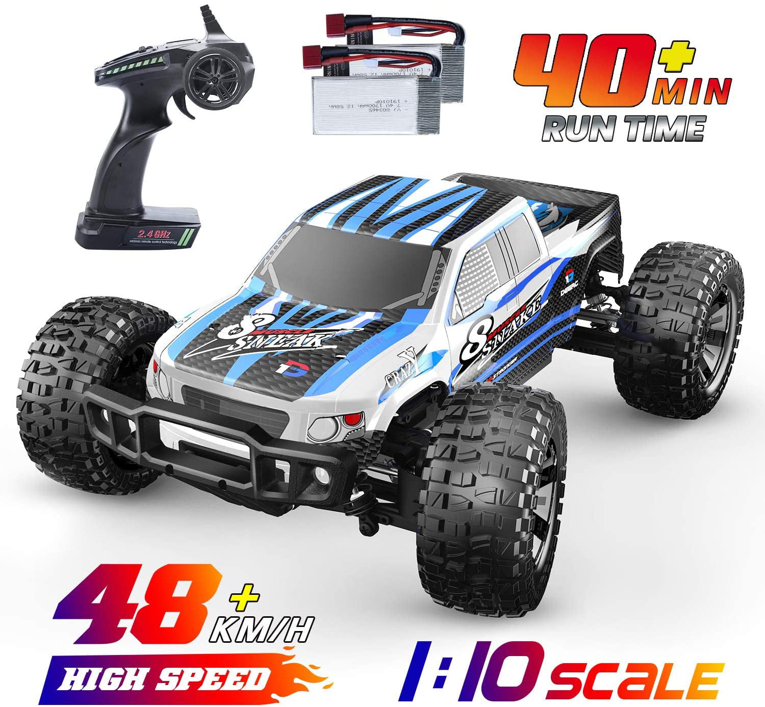 DEERC Spare Parts Kits for 9200E 1:10 Scale Large High Speed Remote Control Car