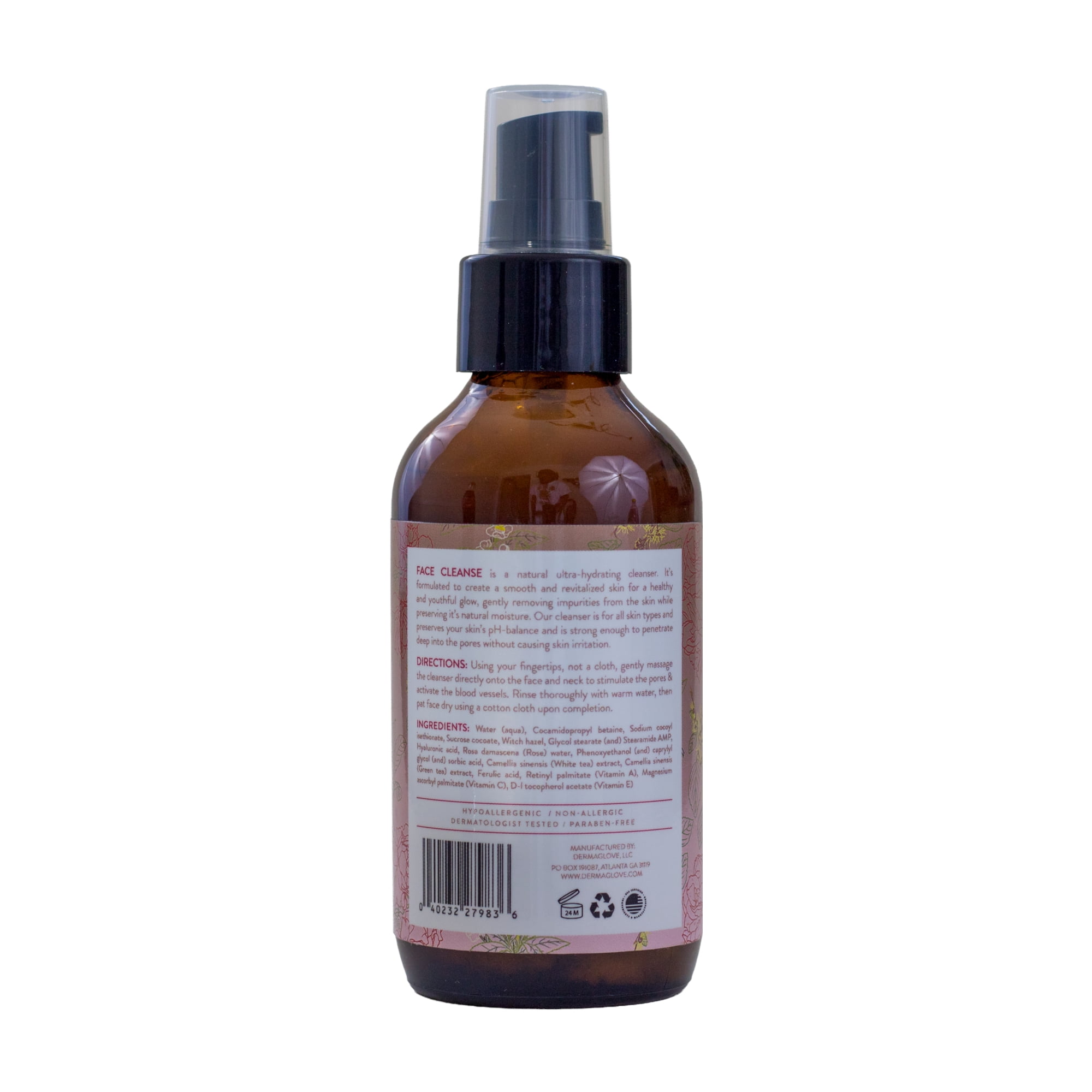 Daily Facial Regimen Set - Cleanser, Moisturizer, Serum, & Mist Skin Care System for All Skin Types - 13 Fl Oz (Pack of 4)