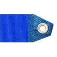 thumbnail image 4 of Coolaroo Outdoor Party Sun Shade Sail Triangle 90% UV Block Protection, 9'10" Triangle; Blue, 4 of 7