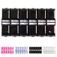 thumbnail image 1 of facefd 12 Grid Nail Art Clear Empty mini decorator collectors Plastic Storage Case Bead Earring Jewelry Box Container Manicure kit Holder, 1 of 9