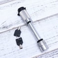 thumbnail image 4 of Trailer Lock Hook Anti theft Latch Steel Hitch Weatherproof fits Common Receivers Silver, 4 of 6