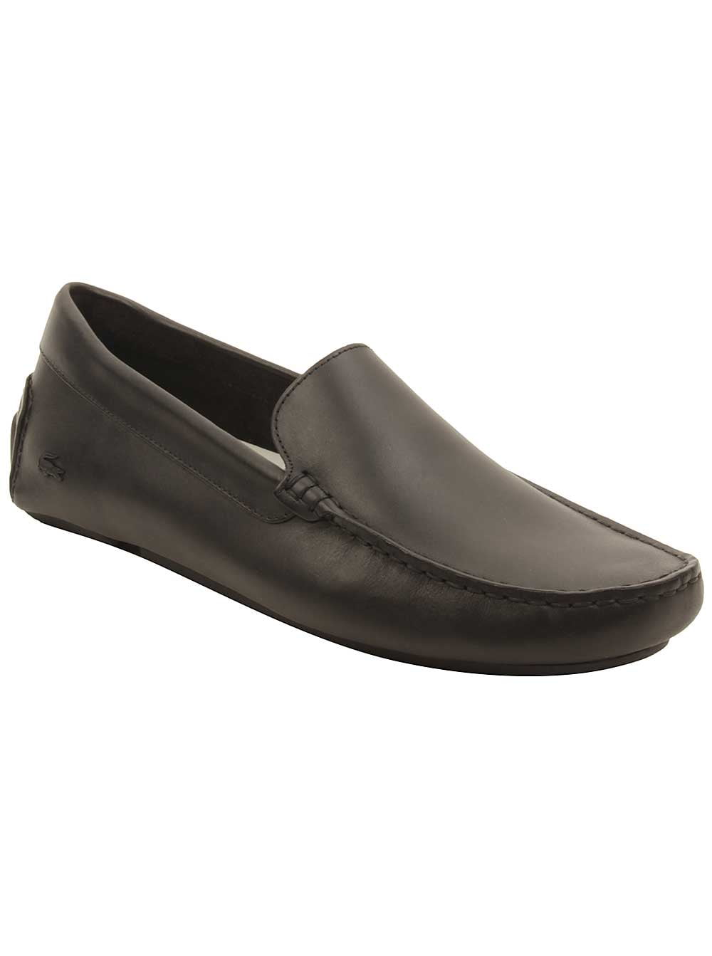 Lacoste Mens Piloter 117 Loafers in Black Lacoste Mens Piloter 117 Loafers in Black