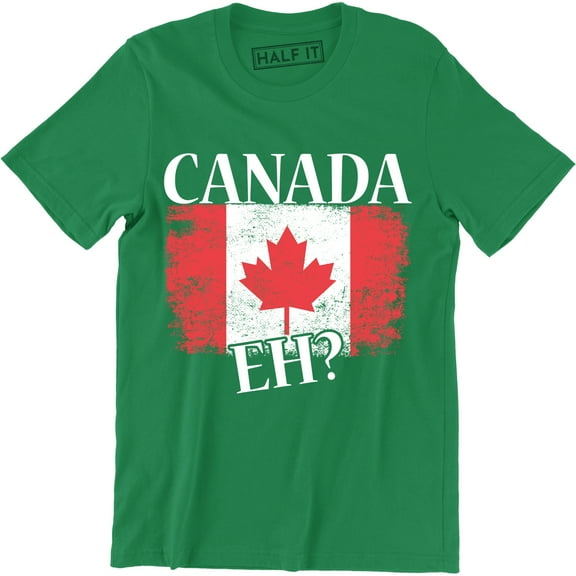Canada Eh - National Flag Leaf Canadian Awesome Men's T-Shirt