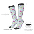 thumbnail image 4 of Naloa Happy Easter Thigh High Socks Extra Long Stretchy Sock Women Over Knee High Opaque Stocking Daily Wear, 4 of 6