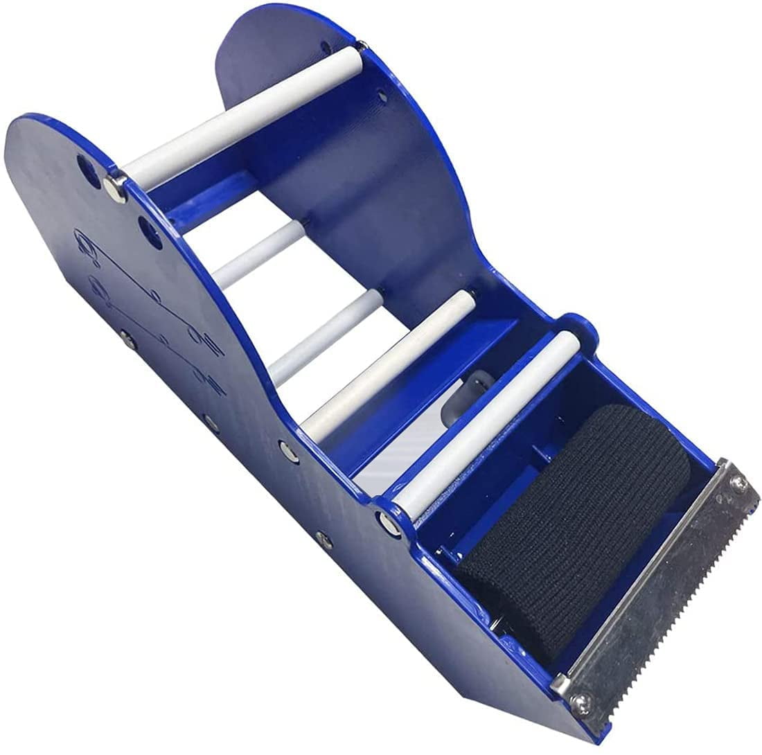 Water Activated Gummed Paper Tape Packaging Dispenser 3 Inch Blue for