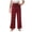 Red, variant on Dakiuu Family Matching Christmas Plaid Flannel Baggy Loungewear Pants Adult Kids Buffalo Elastic High Waist Wide Leg Pajama Bottoms Loose Casual Sleep Trousers for Women Men Boys Girls All Ages