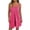 Hot Pink#casual rompers for women 2025, variant on Slimming Rompers for Women Summer Casual Sleeveless Wide leg Loose Fit Romper Dressy Trendy Beach Vacation Short Jumpsuits Hot Pink,XS