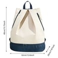 thumbnail image 2 of Sports Backpack Gym Bag with Wet Dry Compartments and Shoe Storage for Beach, Gym, and Outdoor Activities, Durable Backpack for Sports and Travel, 2 of 5