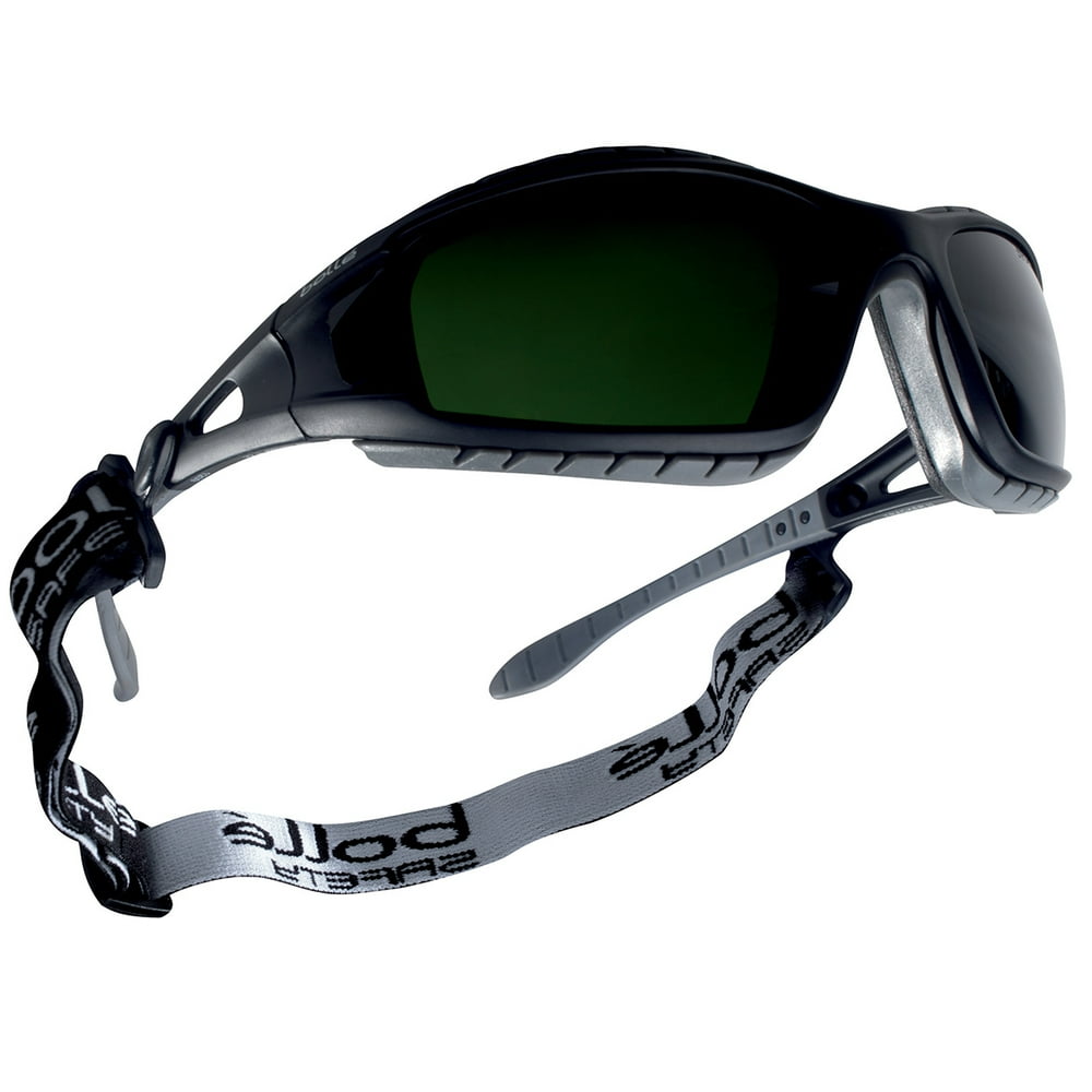 BOLLE SAFETY 40089 Welding Safety Glasses, Wraparound Shade 5.0