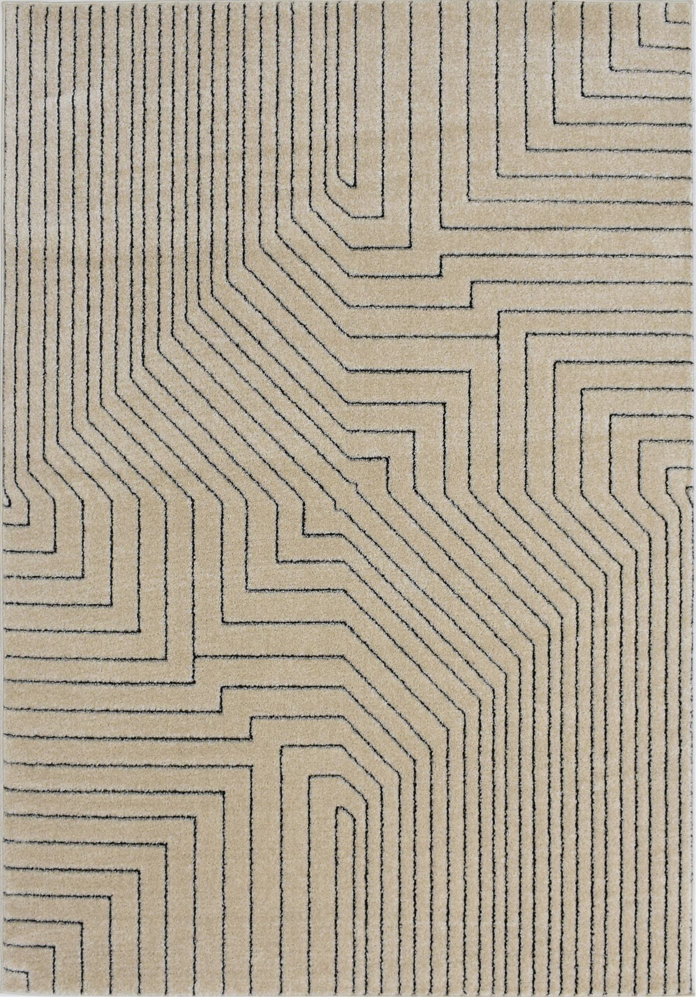 Rugs America Chanai CN90B Contemporary Geometric 5'0" X 7'0" Area Rug