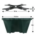 thumbnail image 6 of Whole Sale Deals Heavy Duty Vertical Gardening System - 1 Pack 1-Tier Stackable Planters for Vegetables, Herbs & Strawberries(No Tray And Wheels), Green, 6 of 7