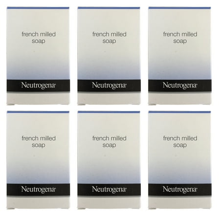 Neutrogena French Milled Body Soaps 1.75 Oz - Set of