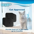 thumbnail image 6 of HQRP 6-Pack Replacement Carbon Filters Compatible with Catit Hooded Cat Litter Pans 50685, 50700, 50701, 50702, 50722, 50695 & 50696, 6 of 7