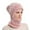 Pink, variant on Women Winter Outdoor Riding Headgear Cold-Proof Ski Cap Warm Bib Face Integrated Cold-Proof Hood Hat Flannel Trapper Hat for Men